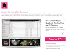 Tablet Screenshot of getsongbird.net